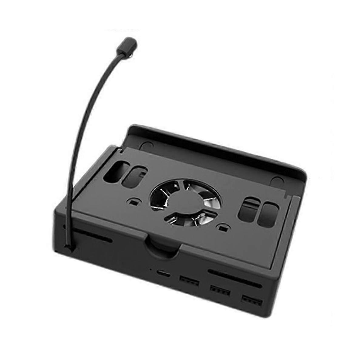 For Onexplayer Deck 6 In 1 Docking Station Base Usb3.0hdmi Compatible 4k@60hz Rj45 Gigabit Ethernet