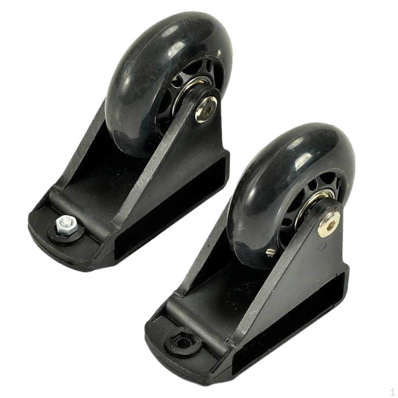 2 Pieces Ladder Leveling Casters Balance Bar Wheels Extension Supplies Caster