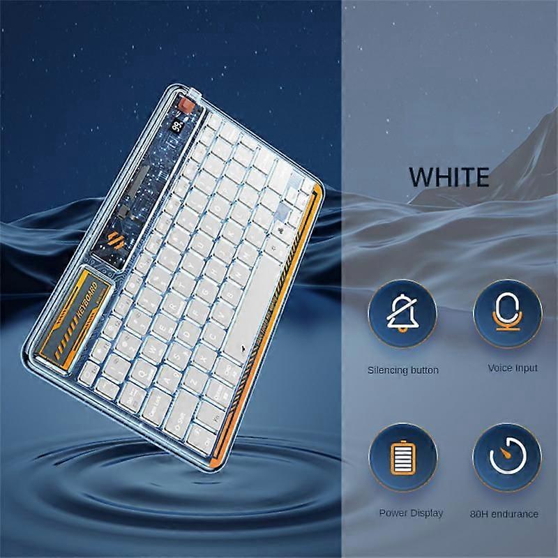 Backlit For IPad Keyboard And Mouse Backlight Bluetooth-compatible Keyboard For IOS Android Windows Wireless Keyboard And Mouse