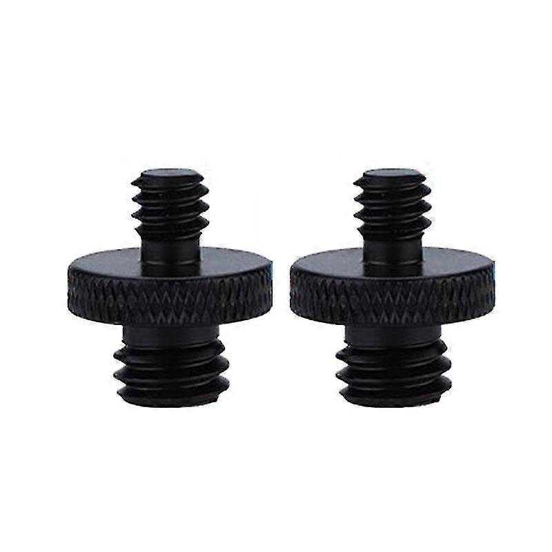 2x 1/4"-20 Male To M4 M5 M6 M8 M10 Male Threaded Screw Tripod Adapter Mount Camera Mounting Converter Screw For Projector Stand