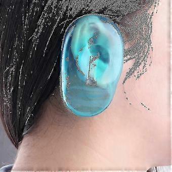 4 paia di silicone trasparente ear cover hair dye shield protect salon