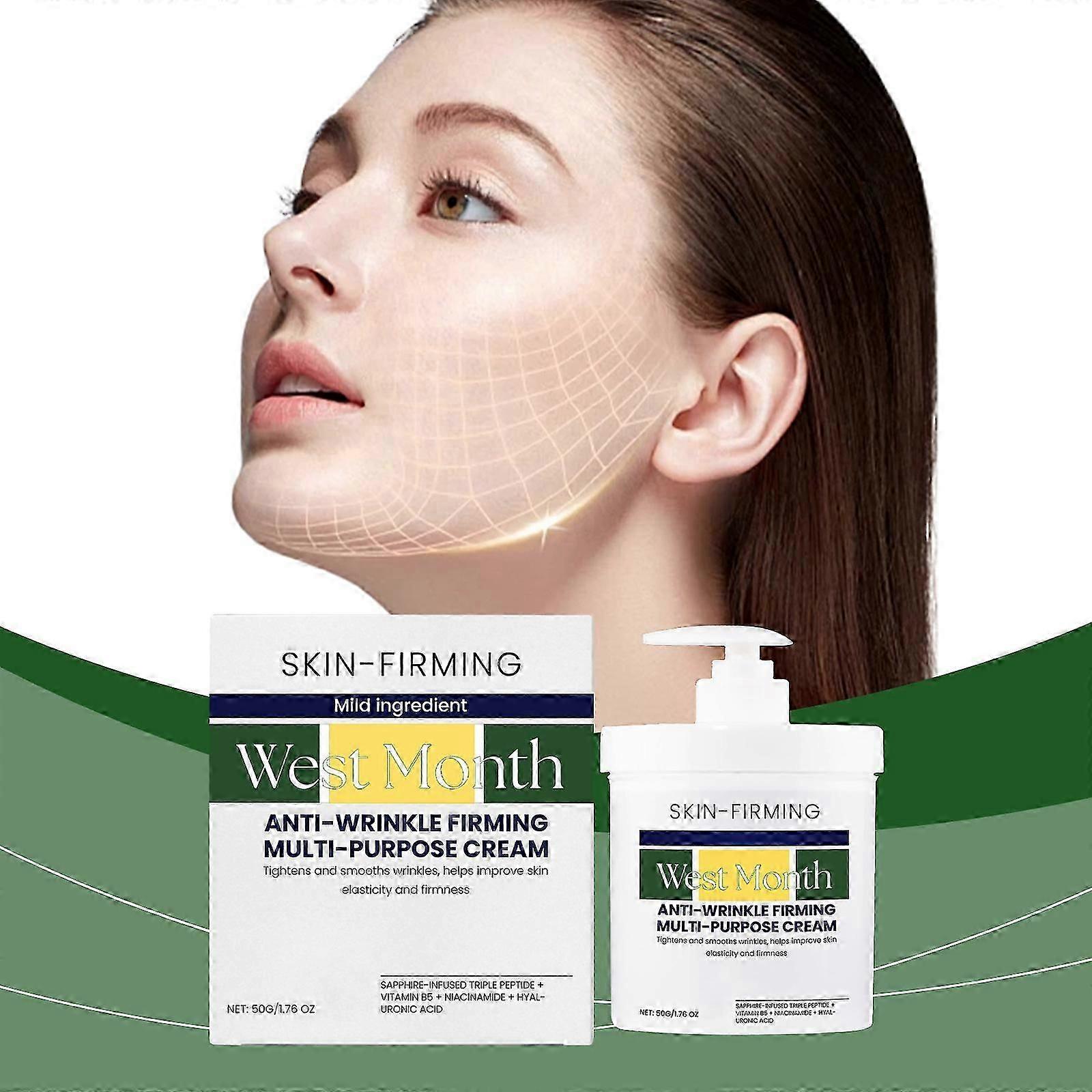 Advanced Firming & Wrinkle-Reducing Cream, Skin Firming Rejuvenating Cream, Anti-Wrinkle Multi-Purpose Cream for All Skin Types