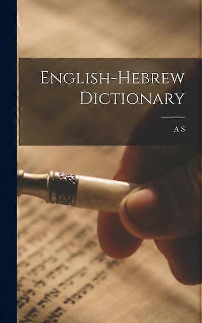 Englishhebrew Dictionary by A S B 1874 Waldstein Hardback Book