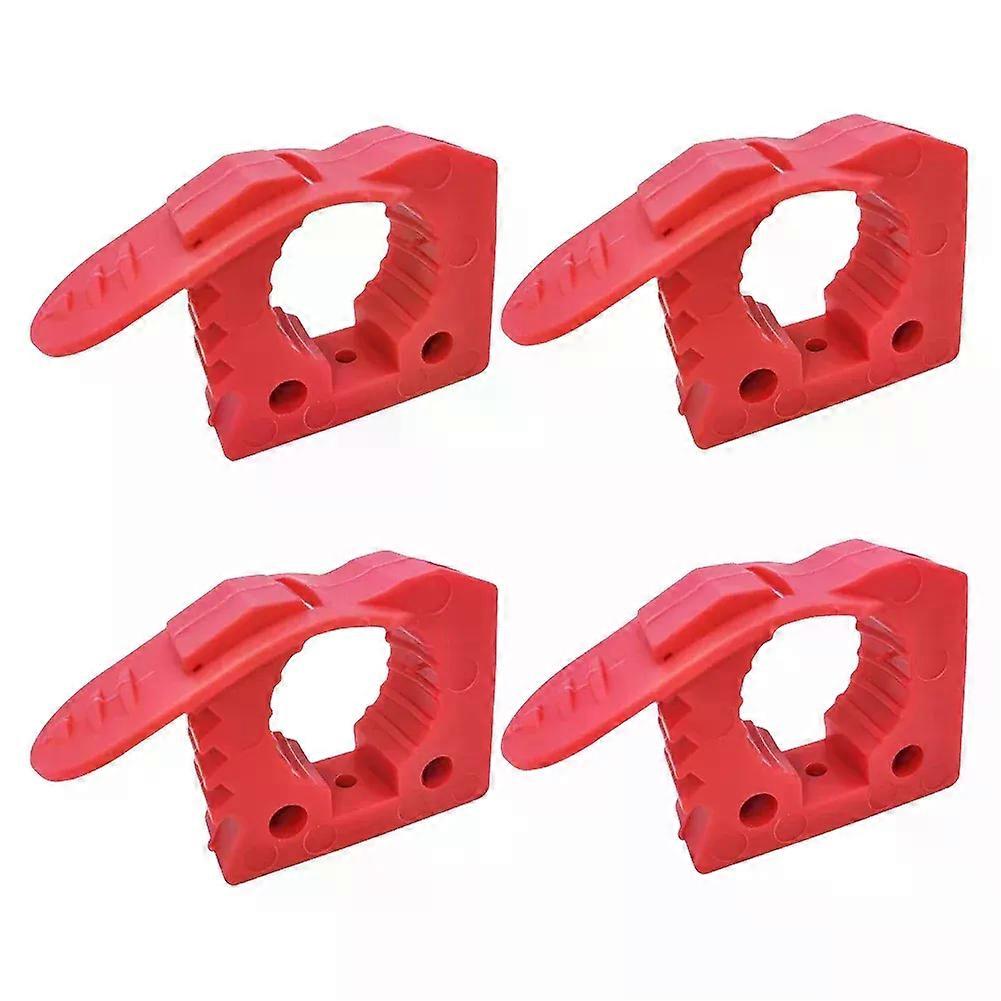 2/4Pcs Rubber Clamp 118-157 Diameter Quick Fist Clamp Trailer RV Boat Accessories Handle Keeper for Mounting Tools Equipment
