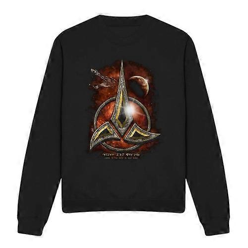 Star Trek Unisex Adult Klingon Crest Sweatshirt