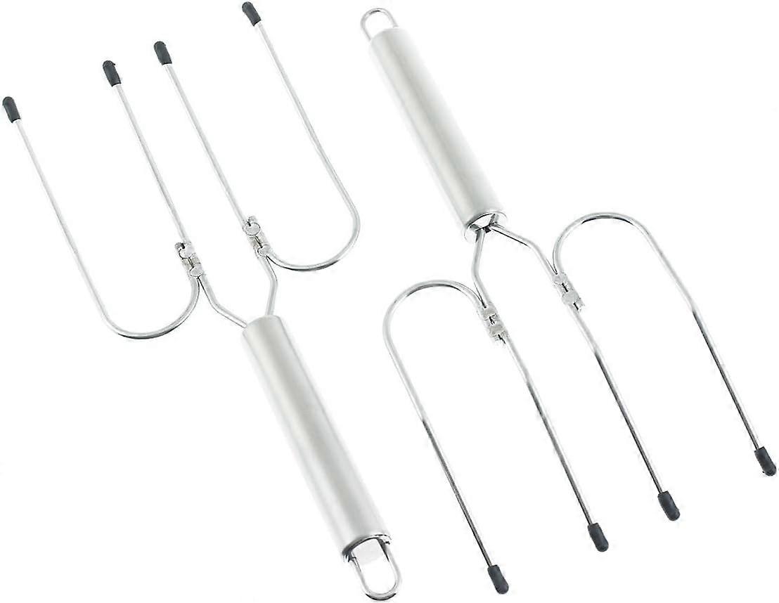 Official Ninja Roasting Forks [4024J300EUK], 2-Piece Set, Compatible with Ninja Foodi OP300, OP500, Black