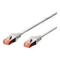 RJ45 CAT 6 S/FTP Patch Cable Shielded 1.5m Gray - DIGITUS
