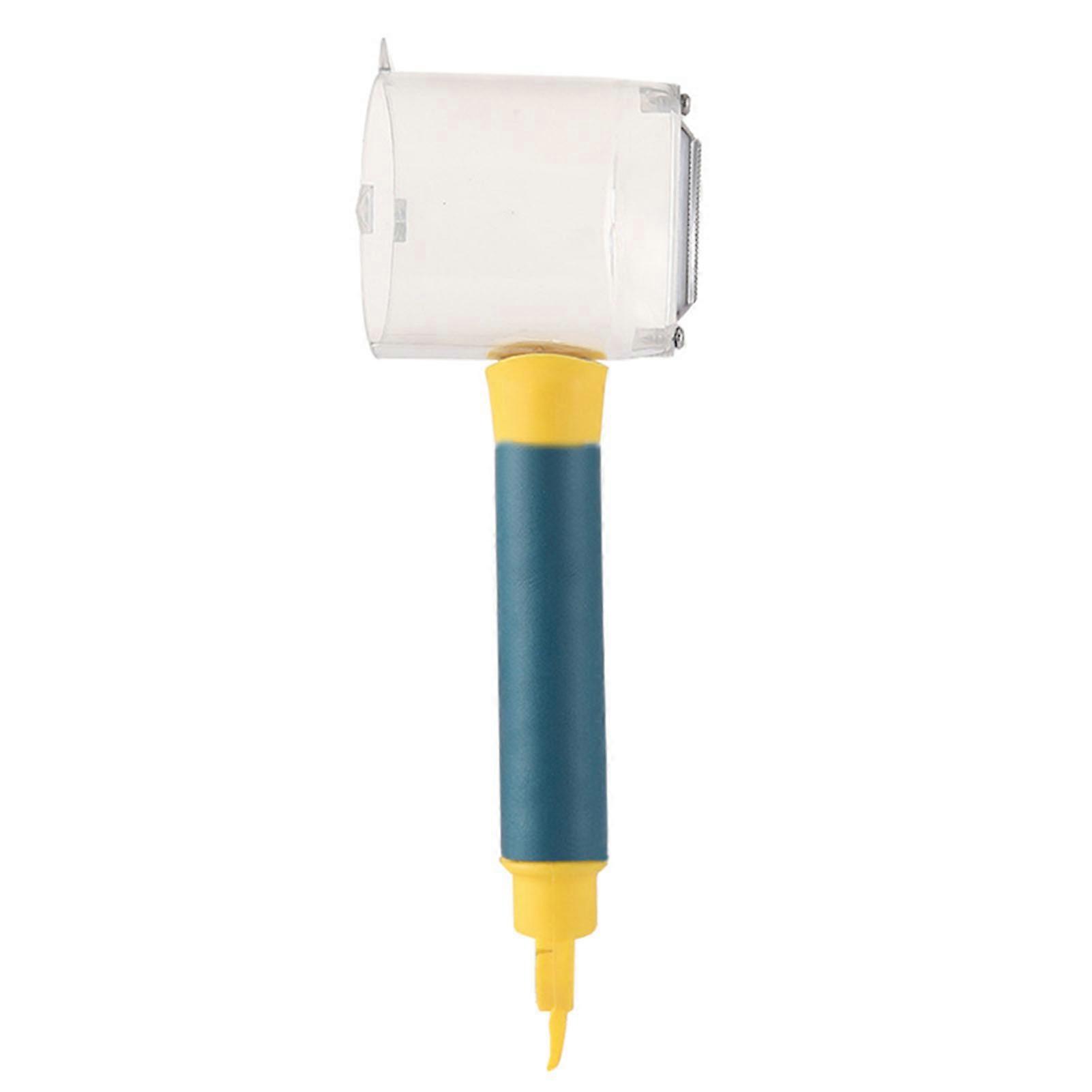 Storage Type Peeler with Triangular Hole Digger Lightweight Manual Peeling Tool for Home Kitchen