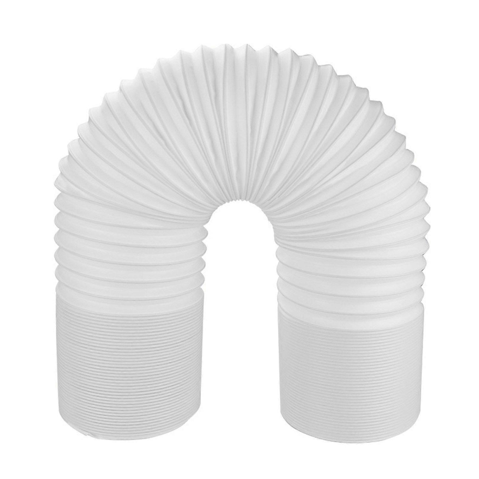 Air Conditioner Exhaust Hose PP Steel Wire Foldable Stretchable Counterclockwise Vent Hose CCW Thread 3 Meter Length 150mm Diameter