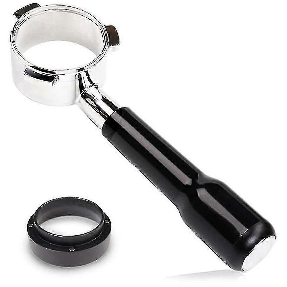 54mm Bottomless Portafilter For Barista And More Espresso Machine With Coffee Dosing Ring