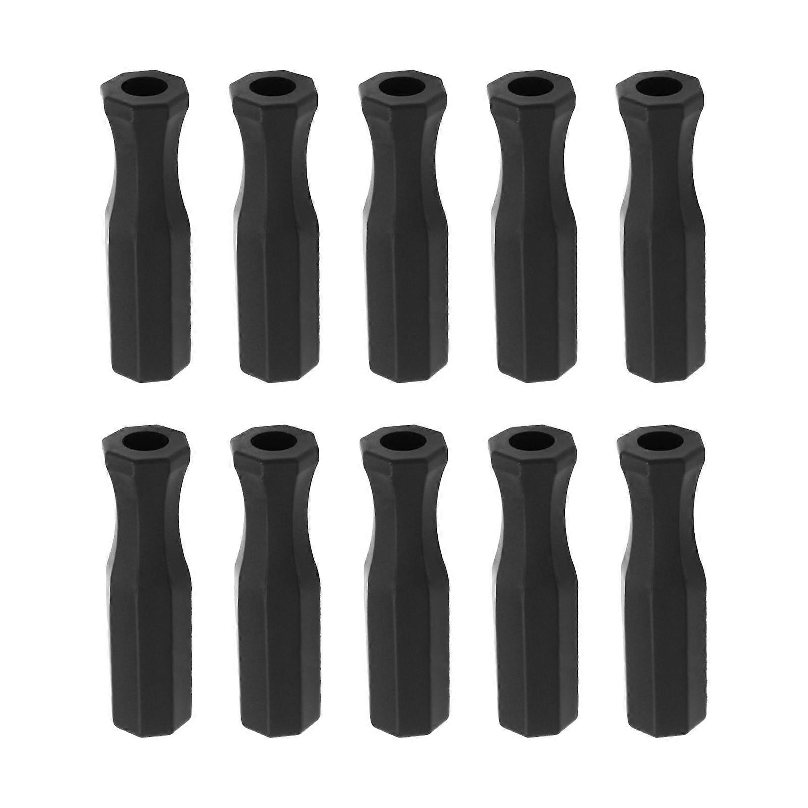 10Pcs Foosball Handle Grips for Standard Foosball Tables Replacement Handles