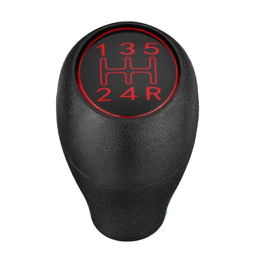 5 Speed Manual Car Gear Shift Knob Shifter Lever Handle Stick for 504 505 309 205 Red ABS