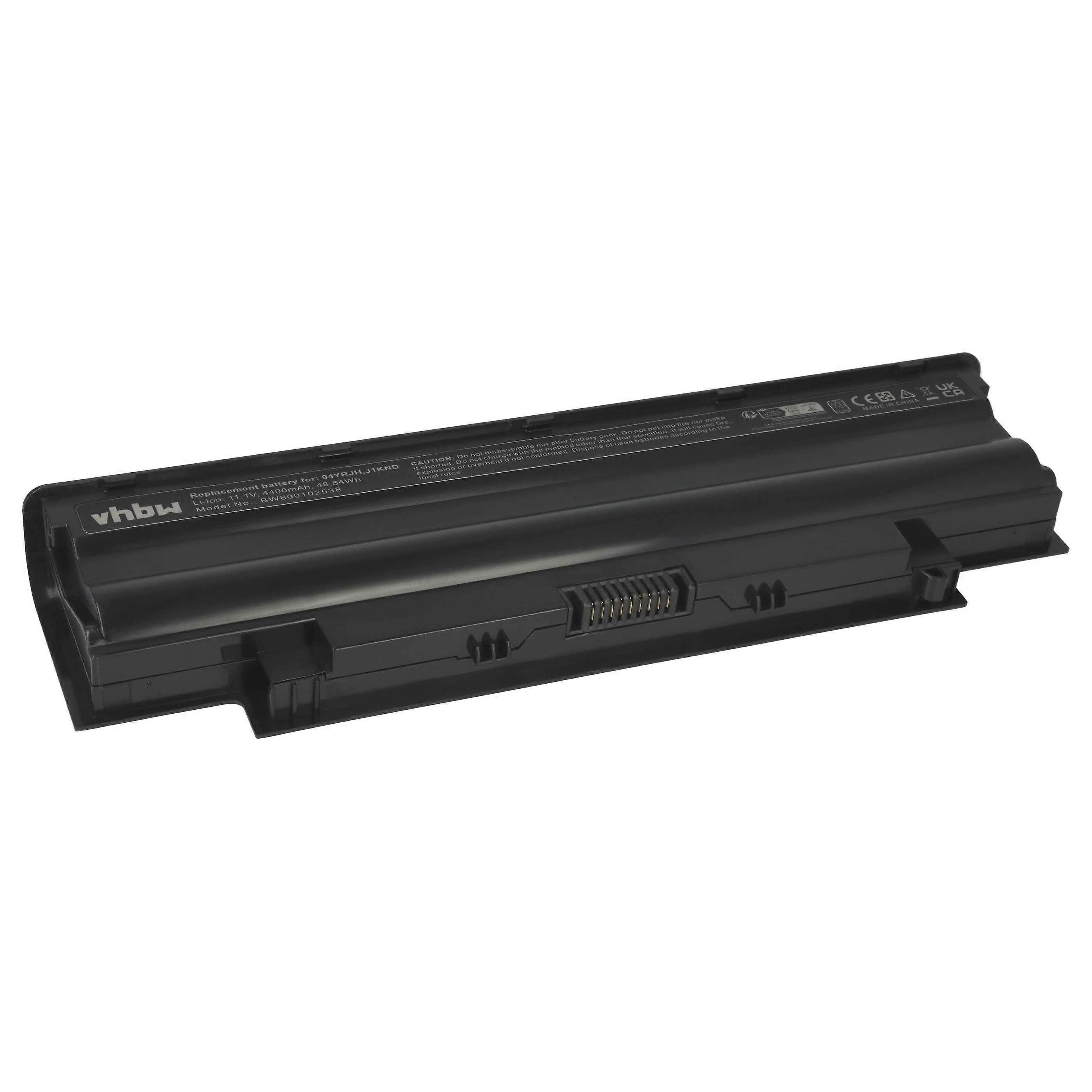 Batterie vhbw compatible avec les ordinateurs portables Dell Inspiron 14R 4010-D382, 14R 4010-D381, 14R 4010-D460HK, 14R 4010-D430 (4400 mAh, 11,1 V, Li-Ion)