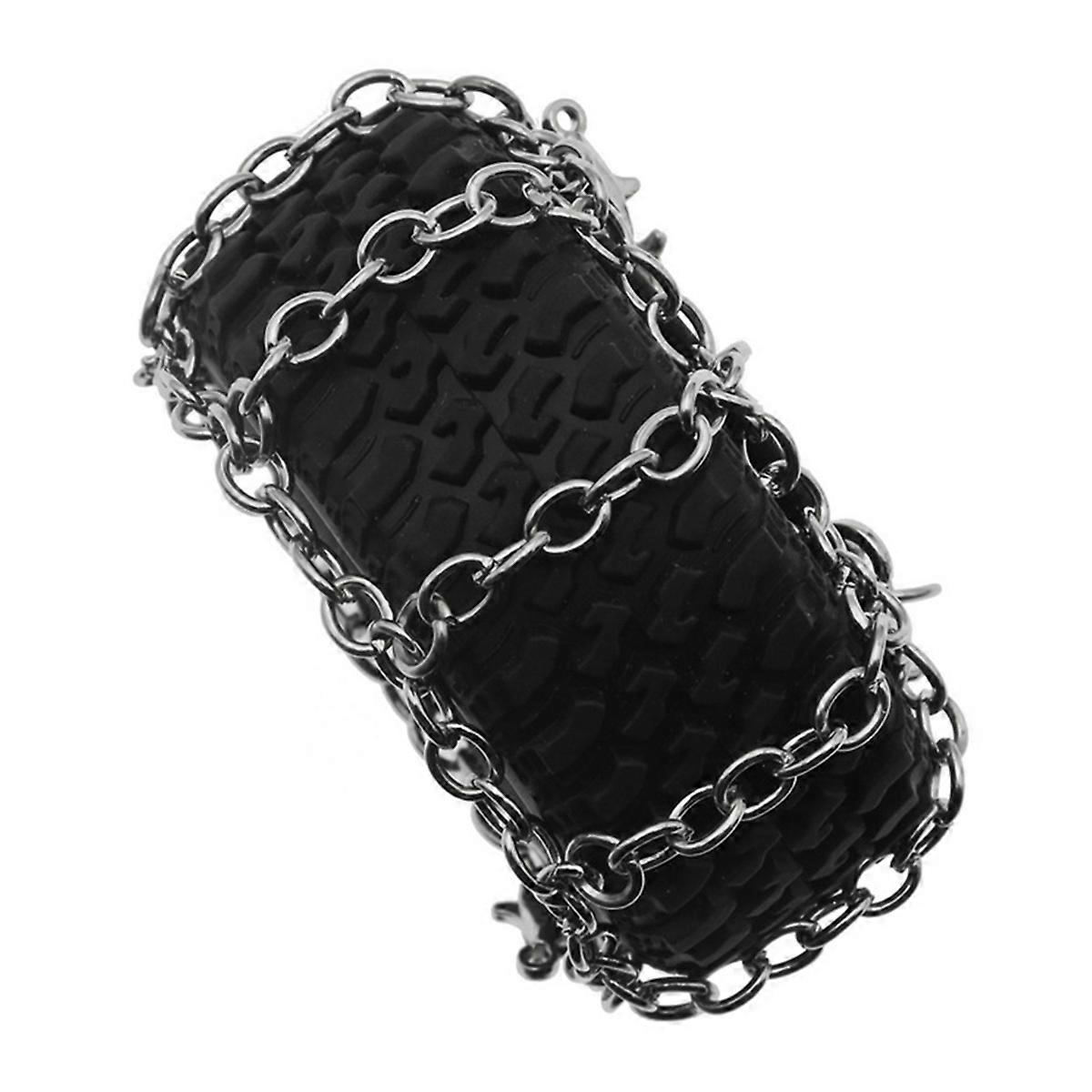 RC Car Tires Snow Chain For 1/12 Scale MN82 MN78 TRx4M RC Crawler