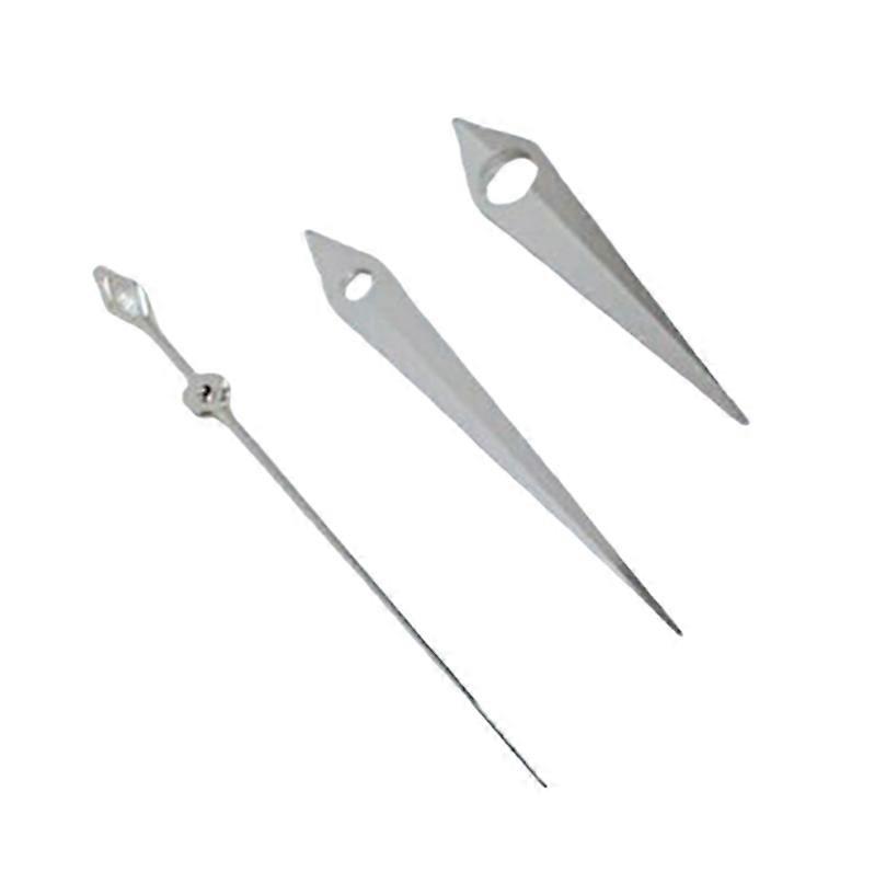 Watch Hands Watch Pointer Watch Accessories for NH35 NH36 Automatic Movement Replacement (Silver）