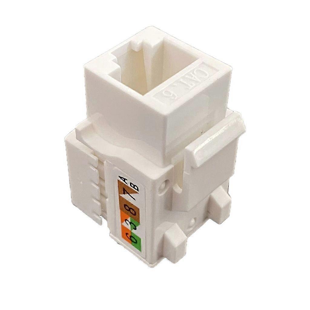 CAT6 Network Module Information Socket RJ45 Connector Adapter Keystone Jack