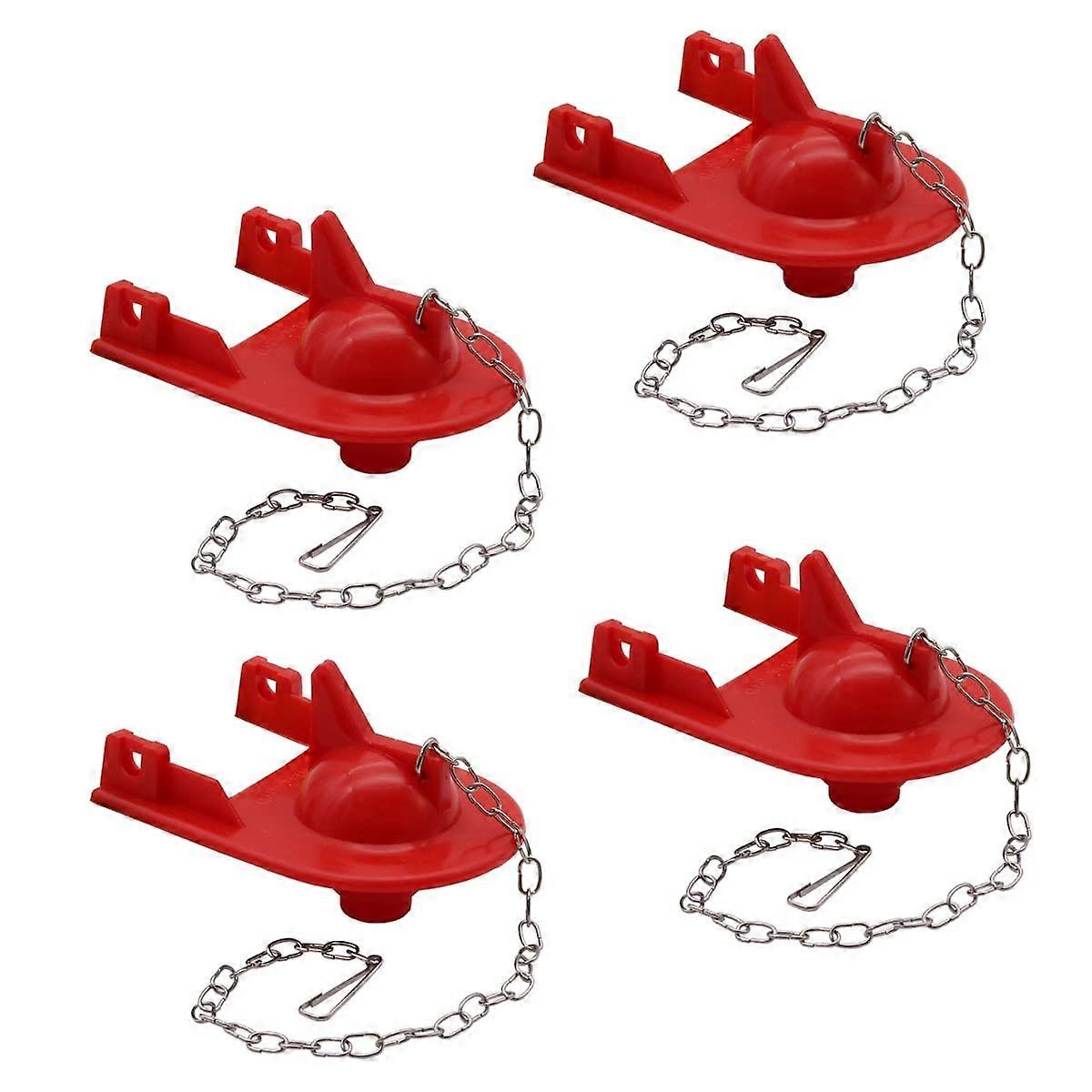 4 Pack of 2' Toilet Flappers Replacement Shark for Fin GP84138, 84313, 85655, 89825