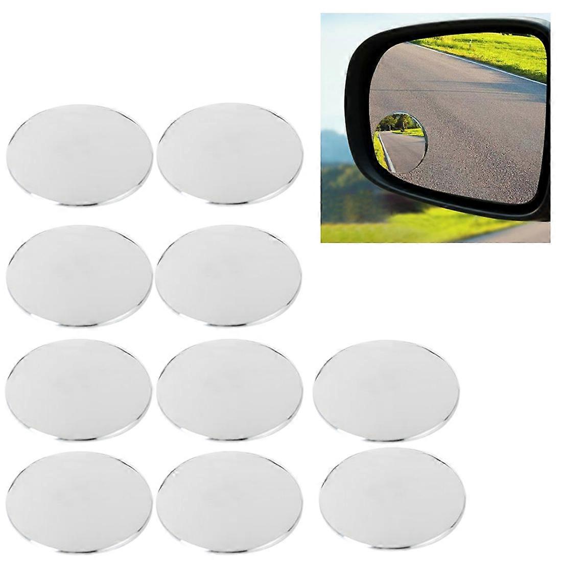 10 PCS Car Blind Spot Rear View Wide Angle Mirror, Diameter: 5.5cm