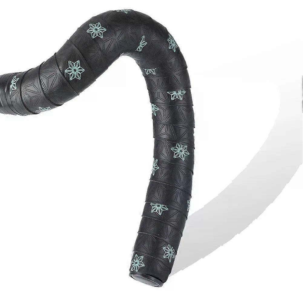 24New 1 Pair Road Bike Handlebar Tape Anti-Slip Shock Handle Bar Tape with PU Anti-Vibration Wrap Bicycle Handlebar Durable Tape