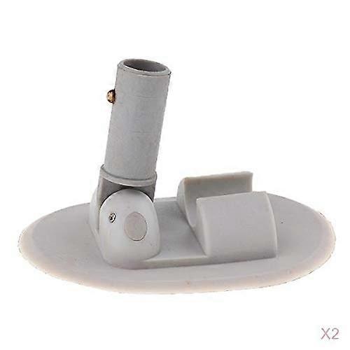 2X Awning/Bimini Top/PVC Deck Mount for Inflatable Boat