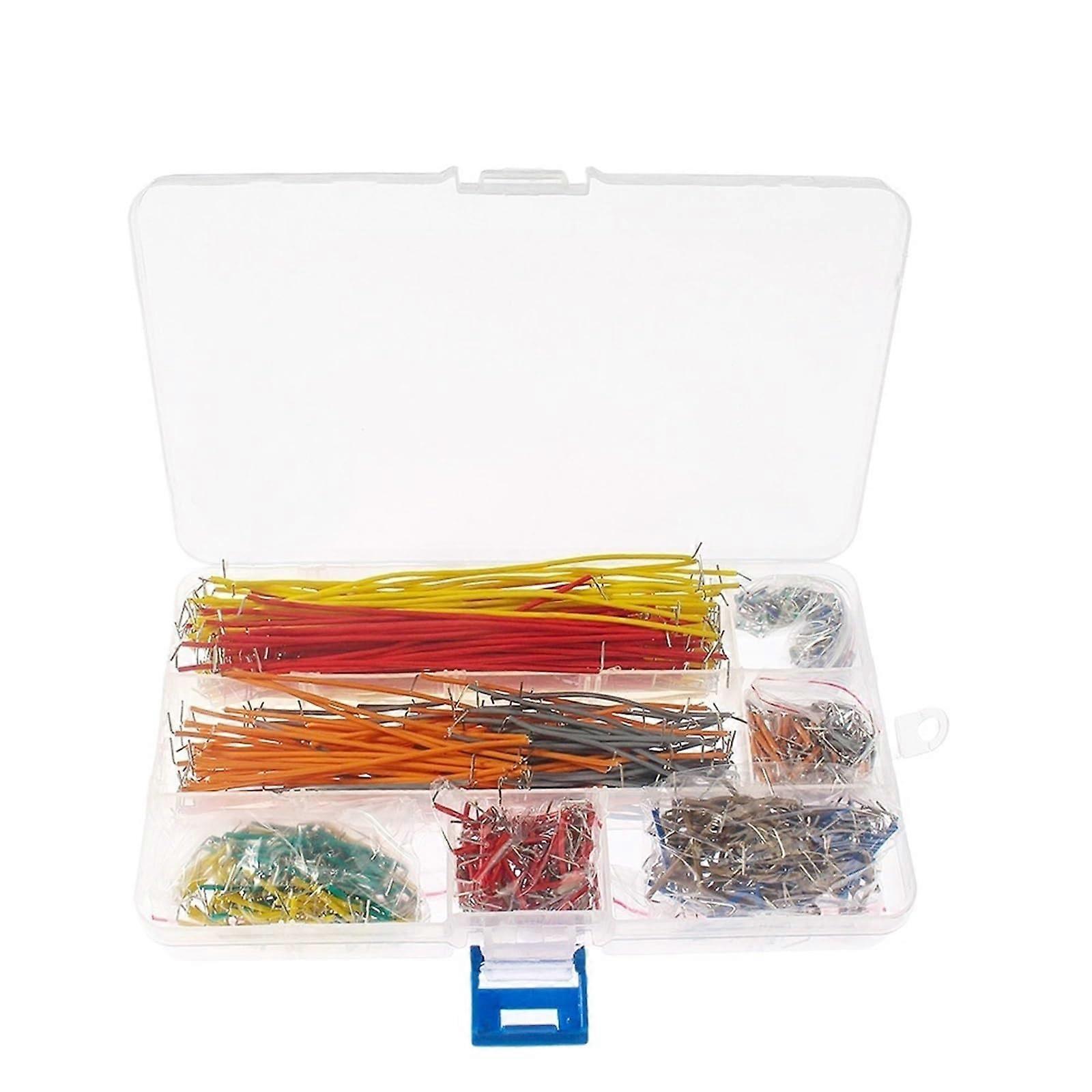 Breadboard Jumper καλώδιο καλώδιο Kit MB102 400 830 γραβάτα Breadboard 14 διαφορετικά μήκη Jumper Solderless PCB Bread Board (830pts Board)