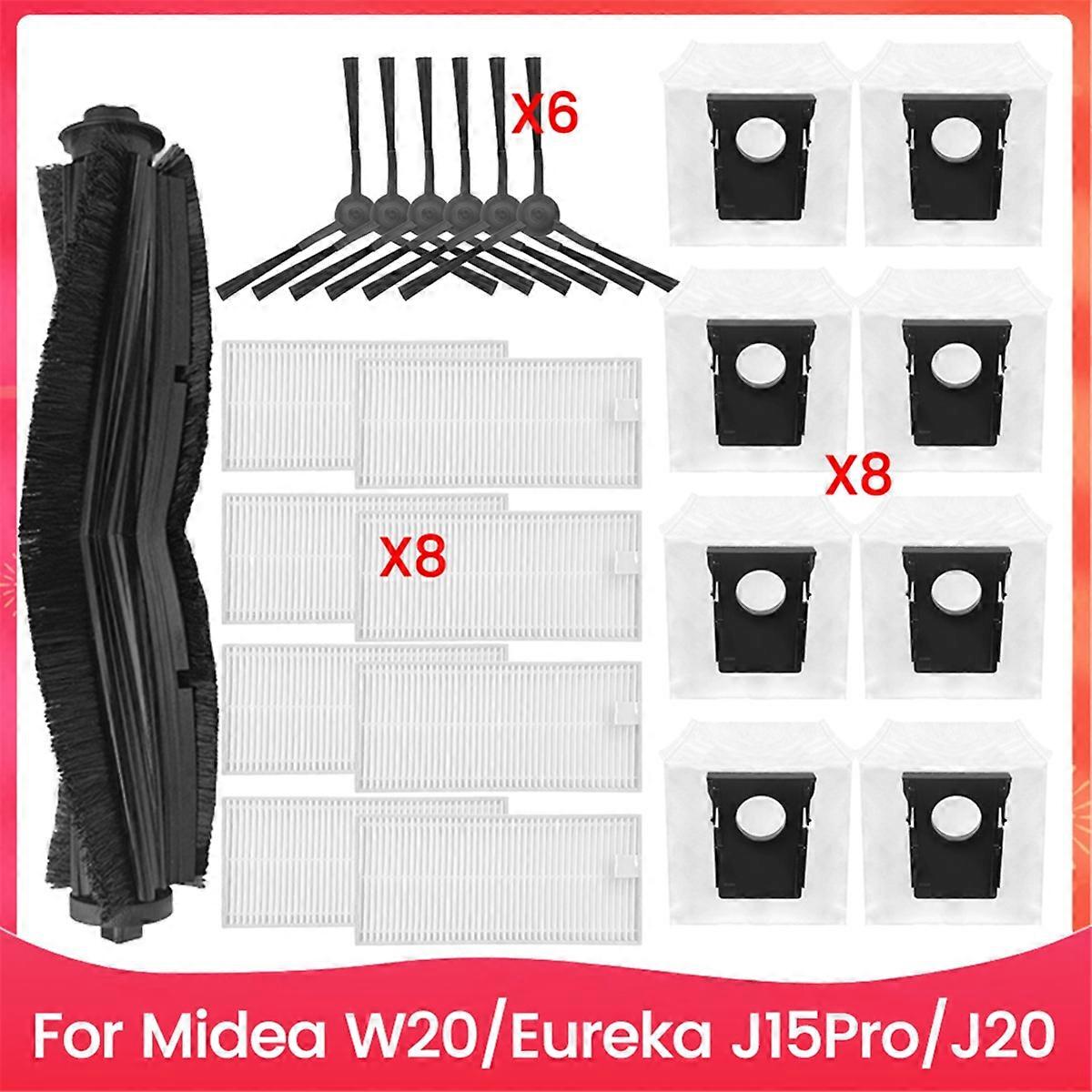 For Midea W20 for Eureka J15Pro J20 Vacuum Cleaner Accessories