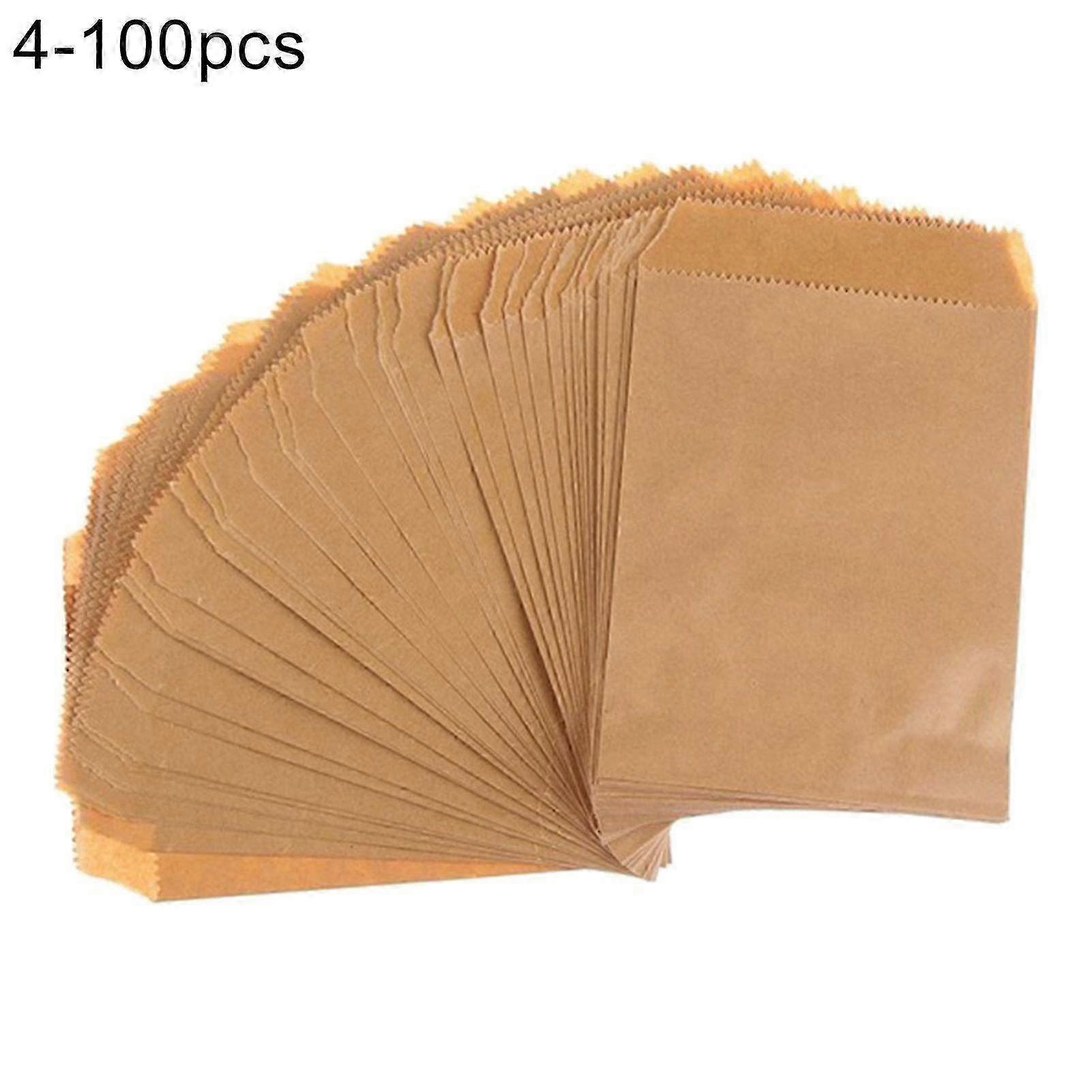 100pcs Eco-Friendly Pastry Pouch for Candy Biscuit Storage