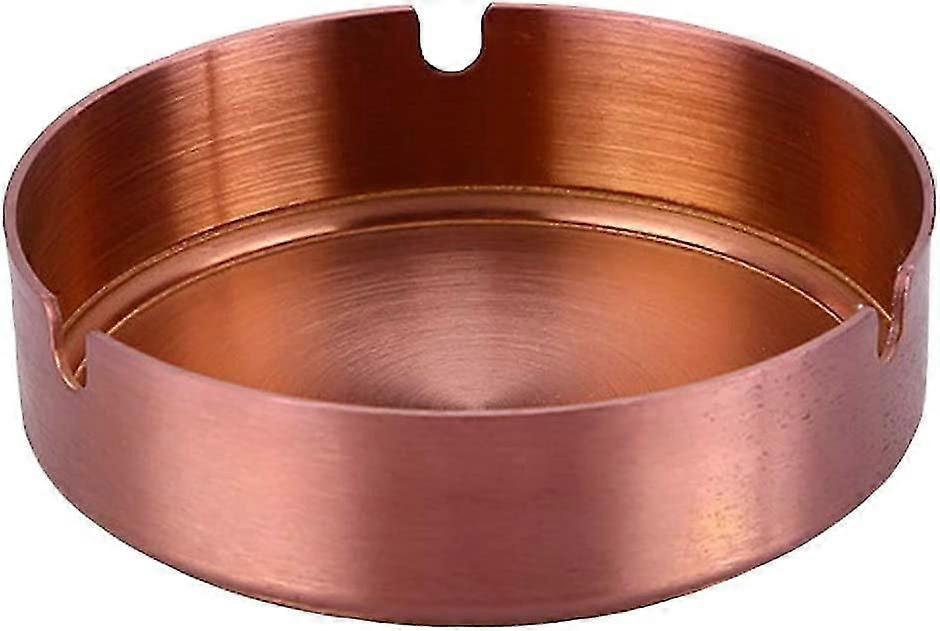 Round Less Steel Thick Ashtray Bar Table Restnt Rat -