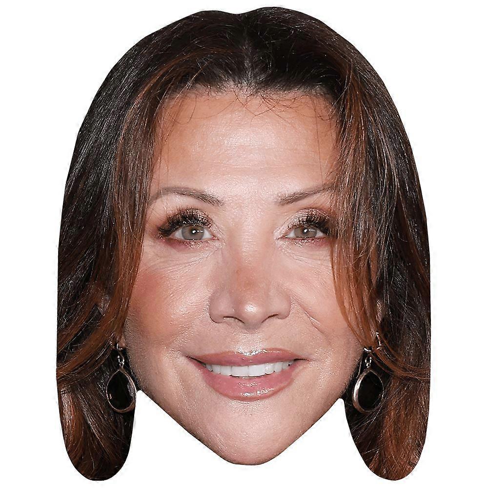 Cheri Oteri (Smile) Celebrity Mask, Flat Card Face