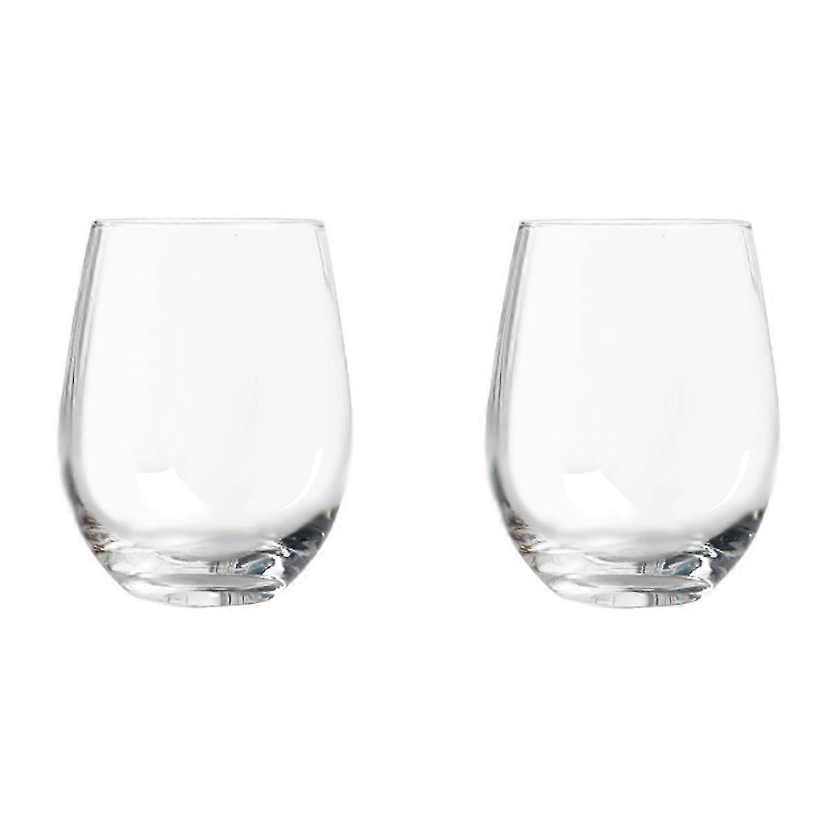 Kristallglas-Set, 2er-Set Wein ohne Stiel