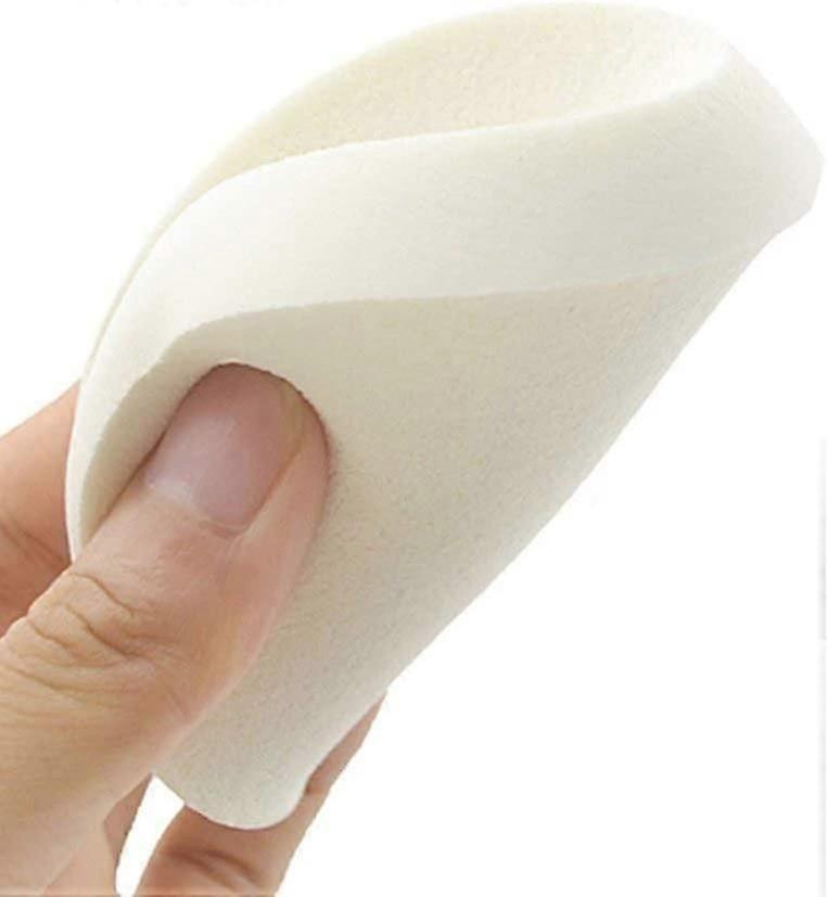 6 Pack Large White Makeup Blender for Foundation, Foundation, Dual Purpose Wet and Dry Air Cushion Sponges for BB CC Cream Liquid 9cm Diameter