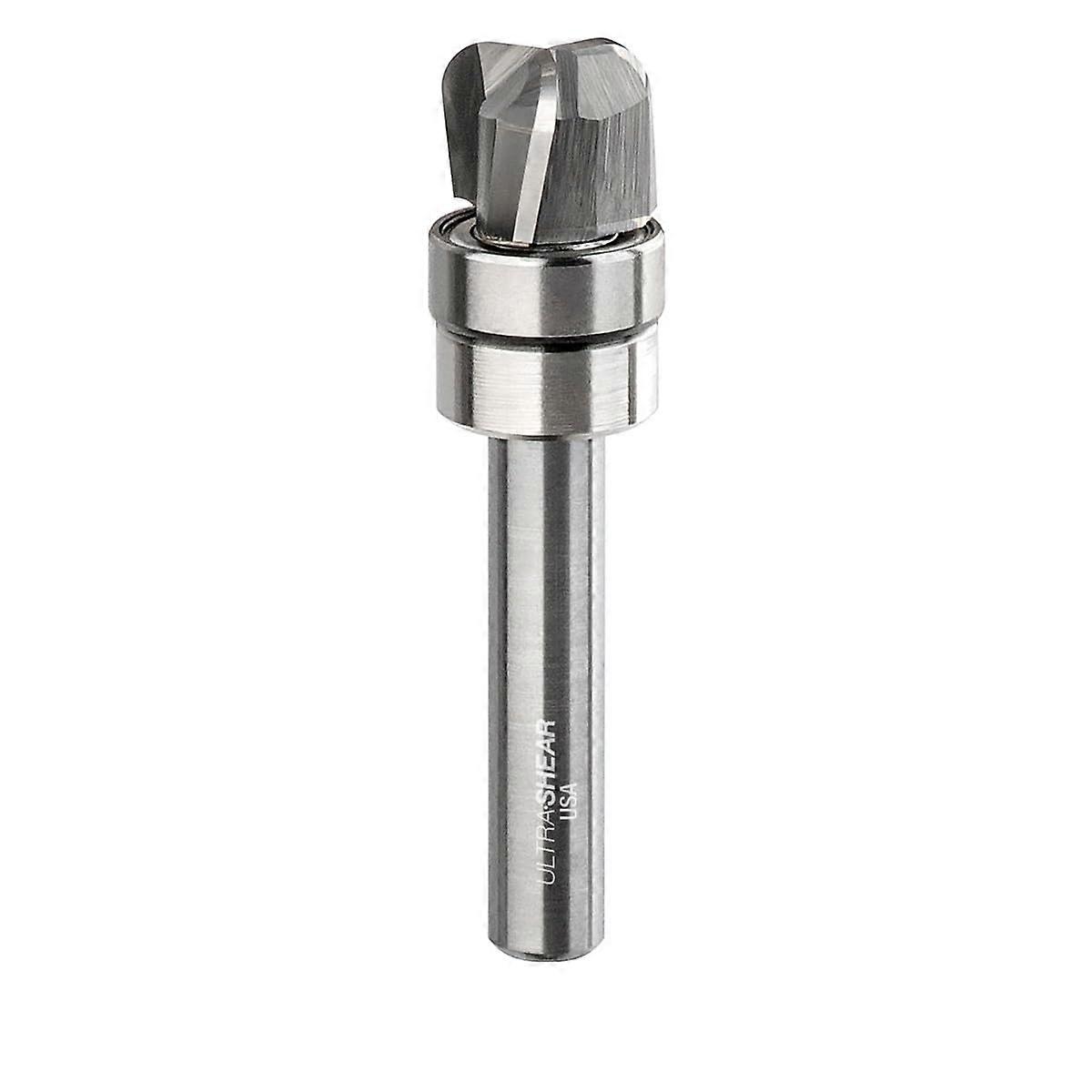Compact Bowl Router Bits, 1/4 Inch Shank, 1/8 Radius, 3 Flute,  Made Carbide Head Bowl and Tray Router Bits  US25125BB