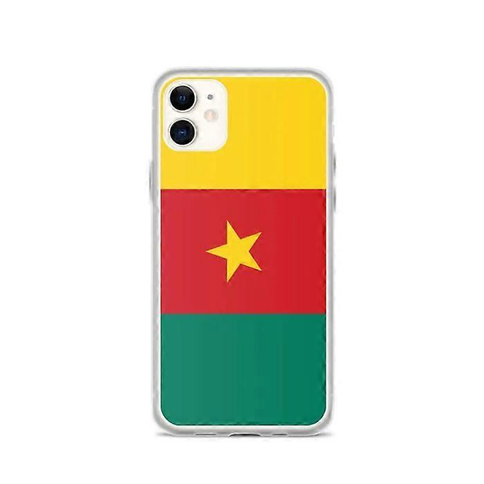 iPhone Case - PIXELFORMA - iPhone 11 - Cameroon Flag - Flexible - Slim and Lightweight Design
