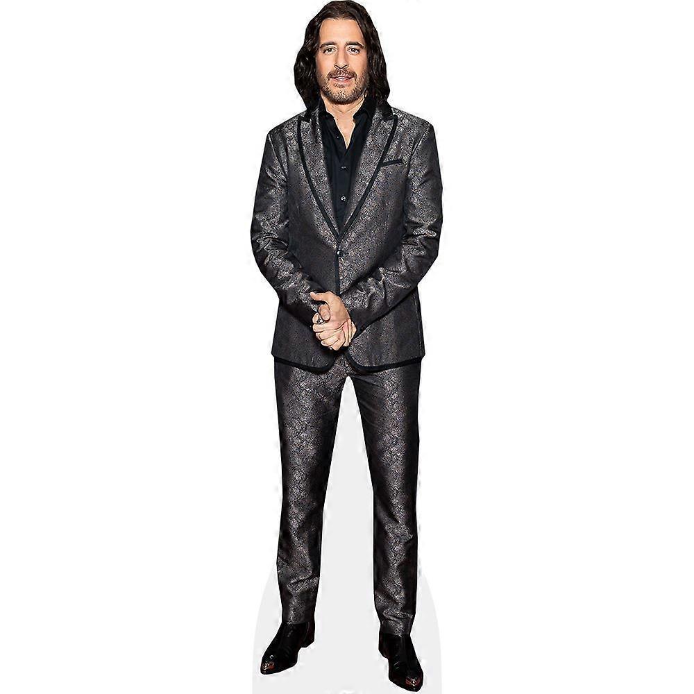 Jonathan Roumie (Dark Grey Suit) Cardboard Cutout (lifesize OR mini size). Standee. Stand Up.