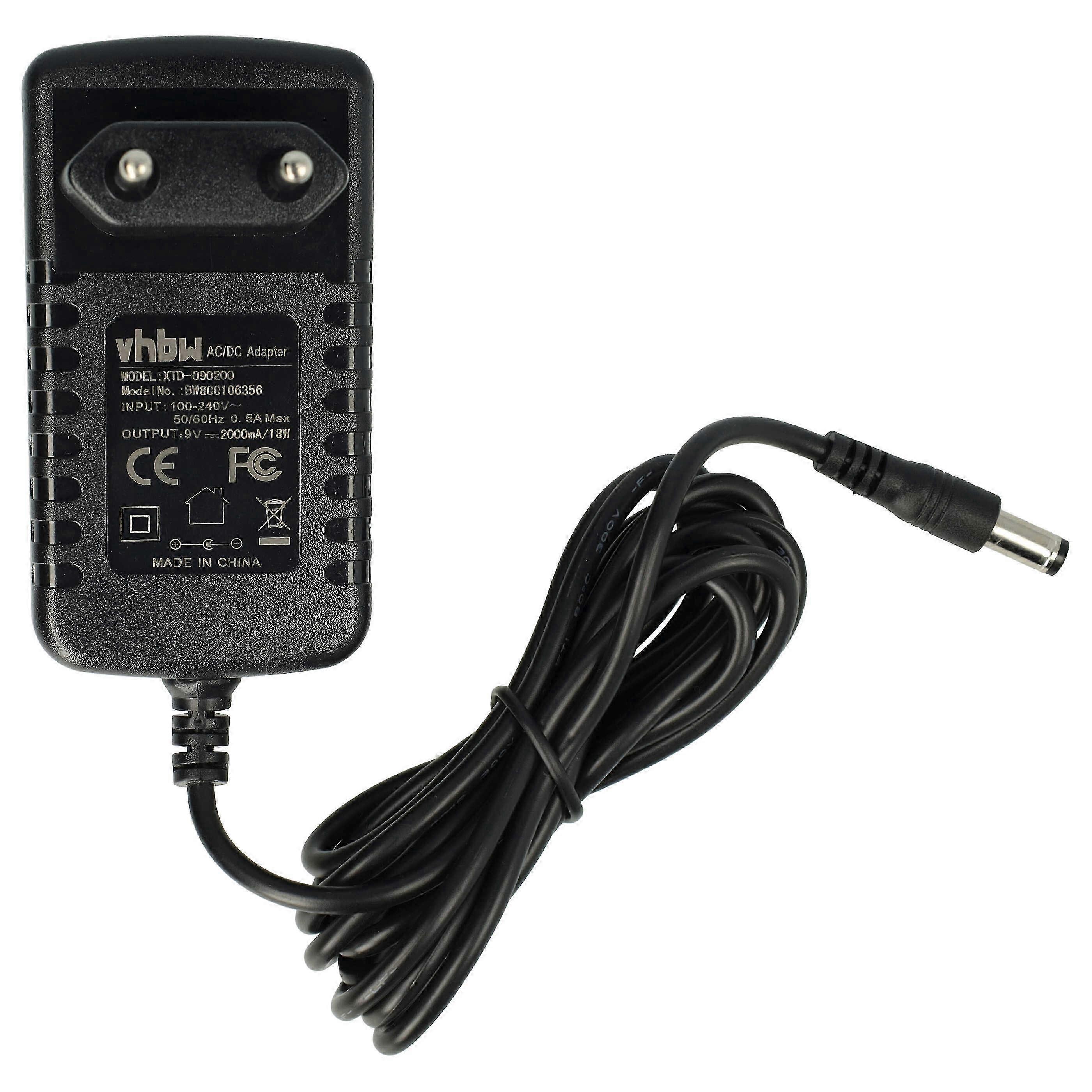 Tápegység, amely kompatibilis a Casio CTK-485 CTK-480 CTK-496 CTK-481 CTK-50 CTK-470 CTK-491 CTK-471 CTK-495 elektronikus eszközökkel - AC/DC adapter