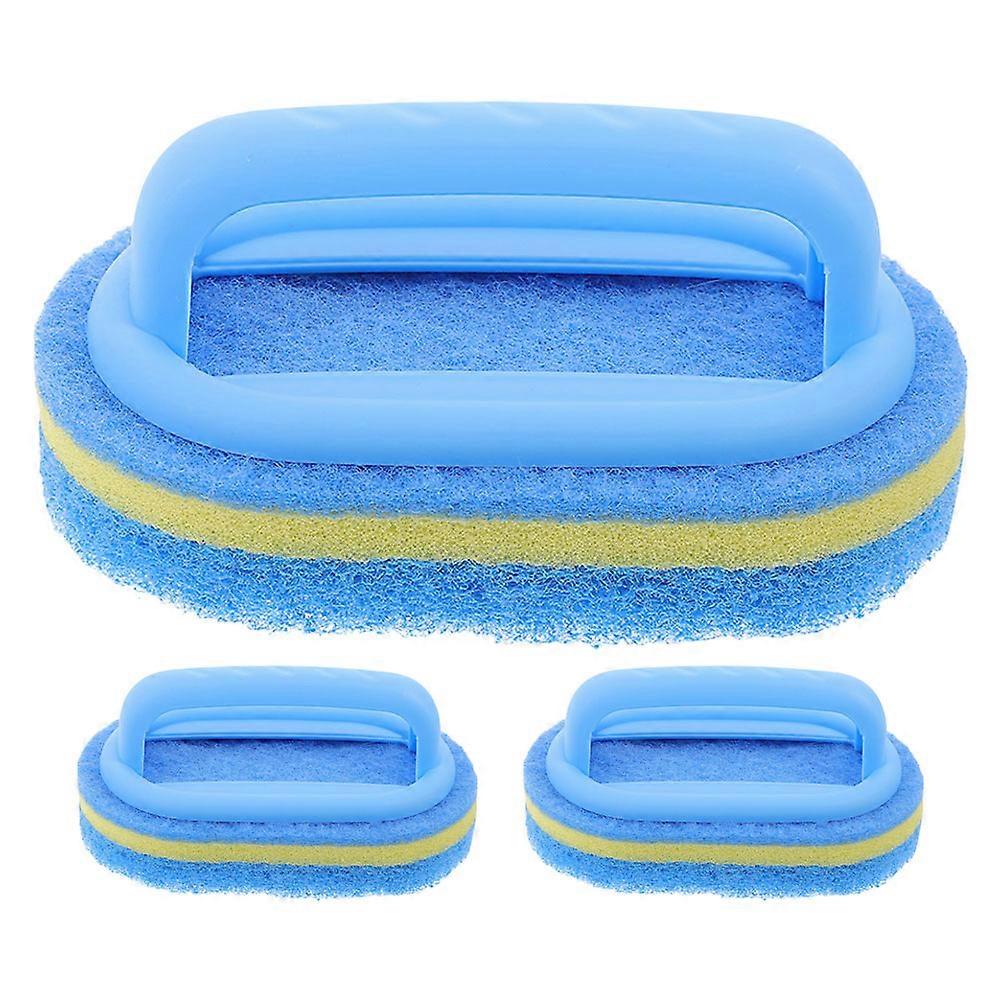 Surface Cleaning Sponge with Thoughtful Handle Design for Comfort