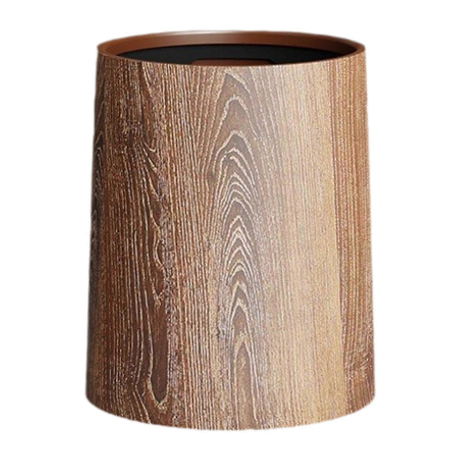 Trash Can Waste Bin Round Multipurpose Simple Storage Bucket Waste Basket