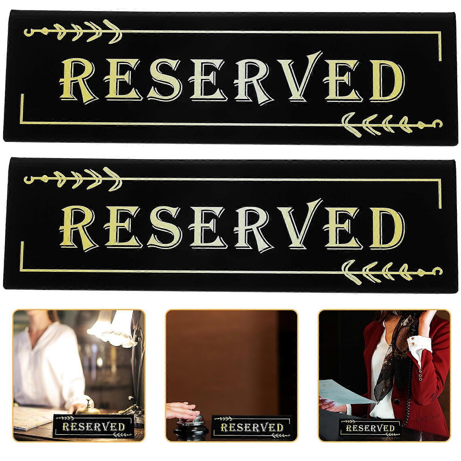 Premium Acrylic Sign for Enhanced Venue Organization