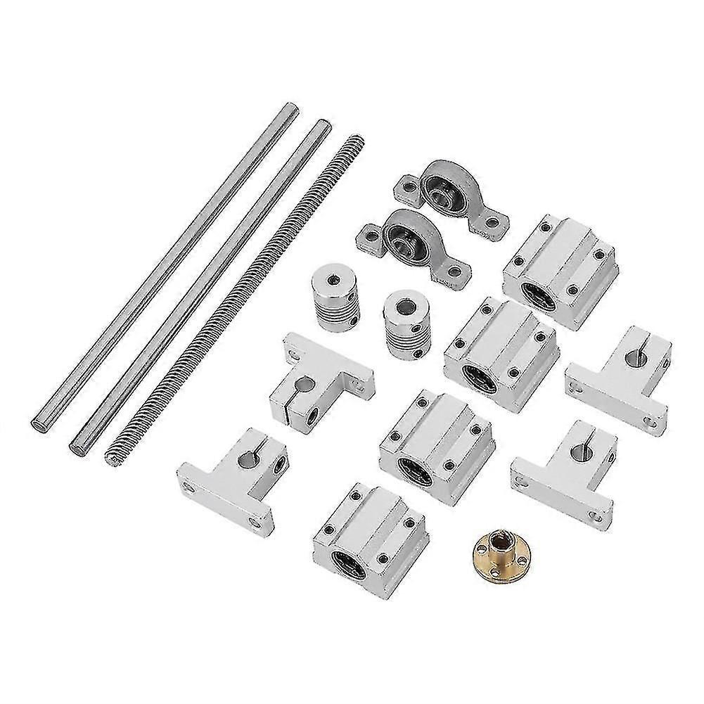 15PCS Printer Assembly Accessories Suitable for T8 Guide Screw Rod Kit Coordinate Measuring Tool Set