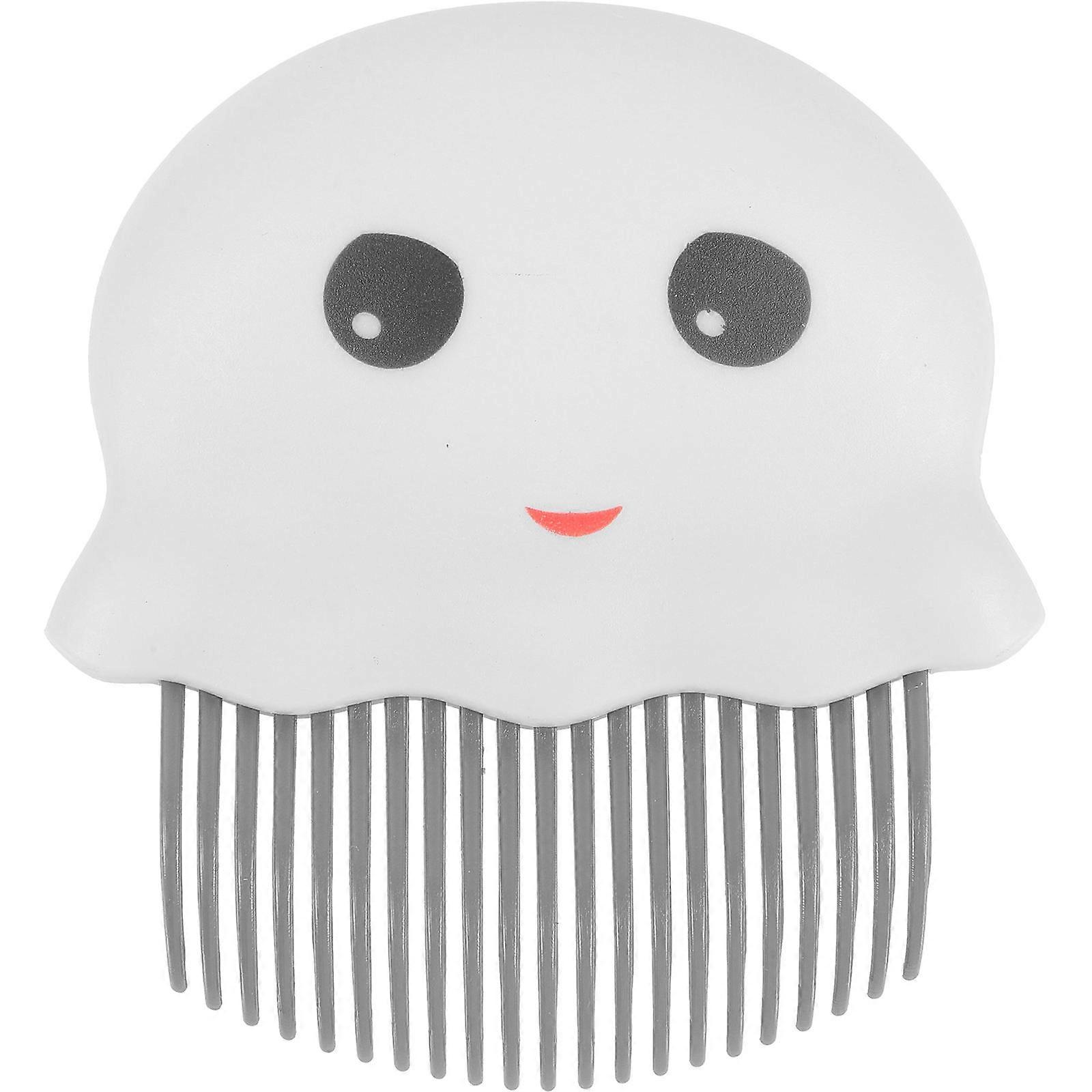 Multi-Function Pet Brush Cat Deshedding Comb Pet Grooming Device For Cats Home Cleaning Light Grey 1Set