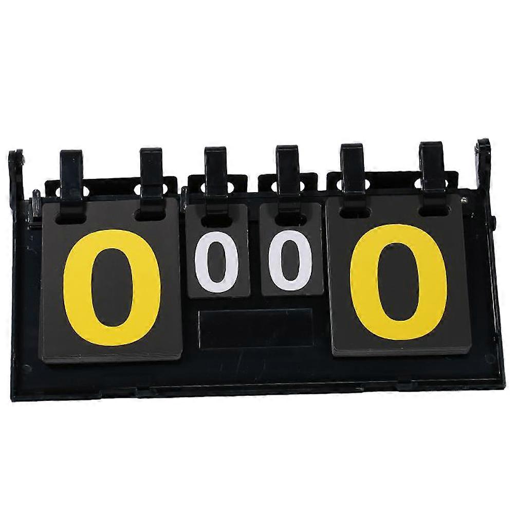 Scoreboard Score Counter Board Professional Competition Design For Basketball Games Rectangular Shape PVC Material 1Set
