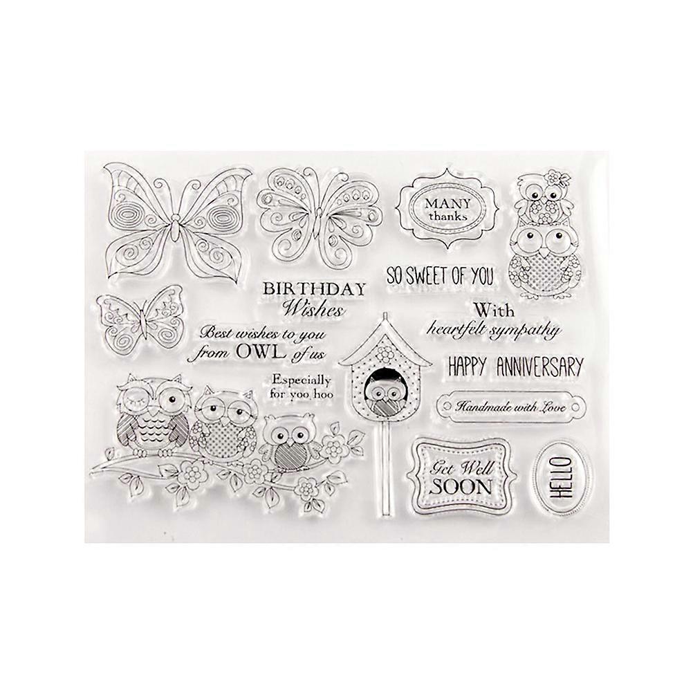 Scrapbooking Stamp Clear Stamp TPR Material For Craft Photo Album Decoration 1Pcs