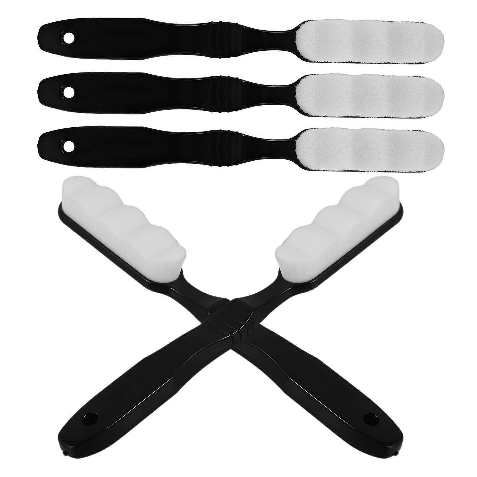 Multi Functional Air Conditioning Shutter Brush Portable Gap Cleaning Tool Compact Design For Car Use 5Pcs