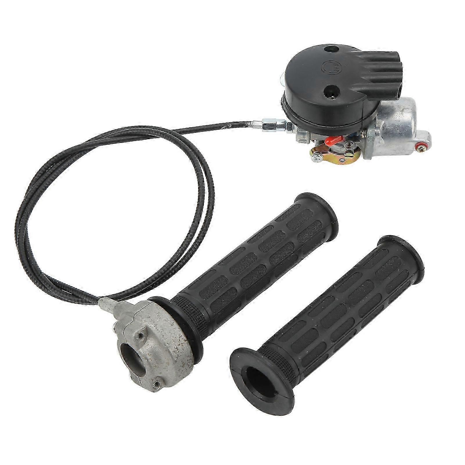 Carburetor Throttle Grip Cable Set For 49cc 60cc 66cc 80cc 2 Stroke Engine Motor Motorized Bicycle