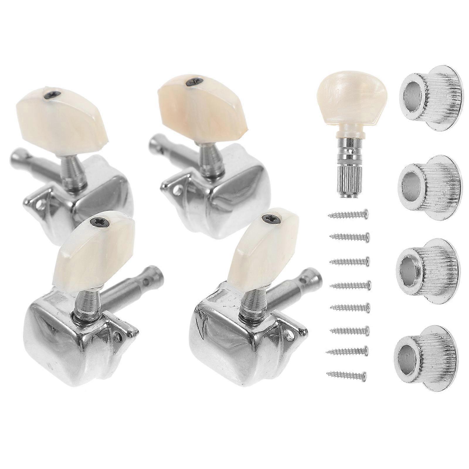 Tuning Stability Banjo Tuning Pegs Tuners String Key Banjo Parts Accessories Tuning Kit Instrument Repairers PVC 4.00X3.50X3.00cm Simple Design 1 Set