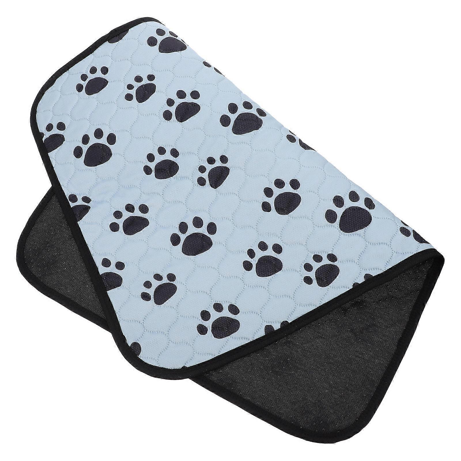 Pee Pad for Pet Urine Mat Outdoor Anti-slip Leak-proof Polyester 23.6 17.7 0.0in 1Pack