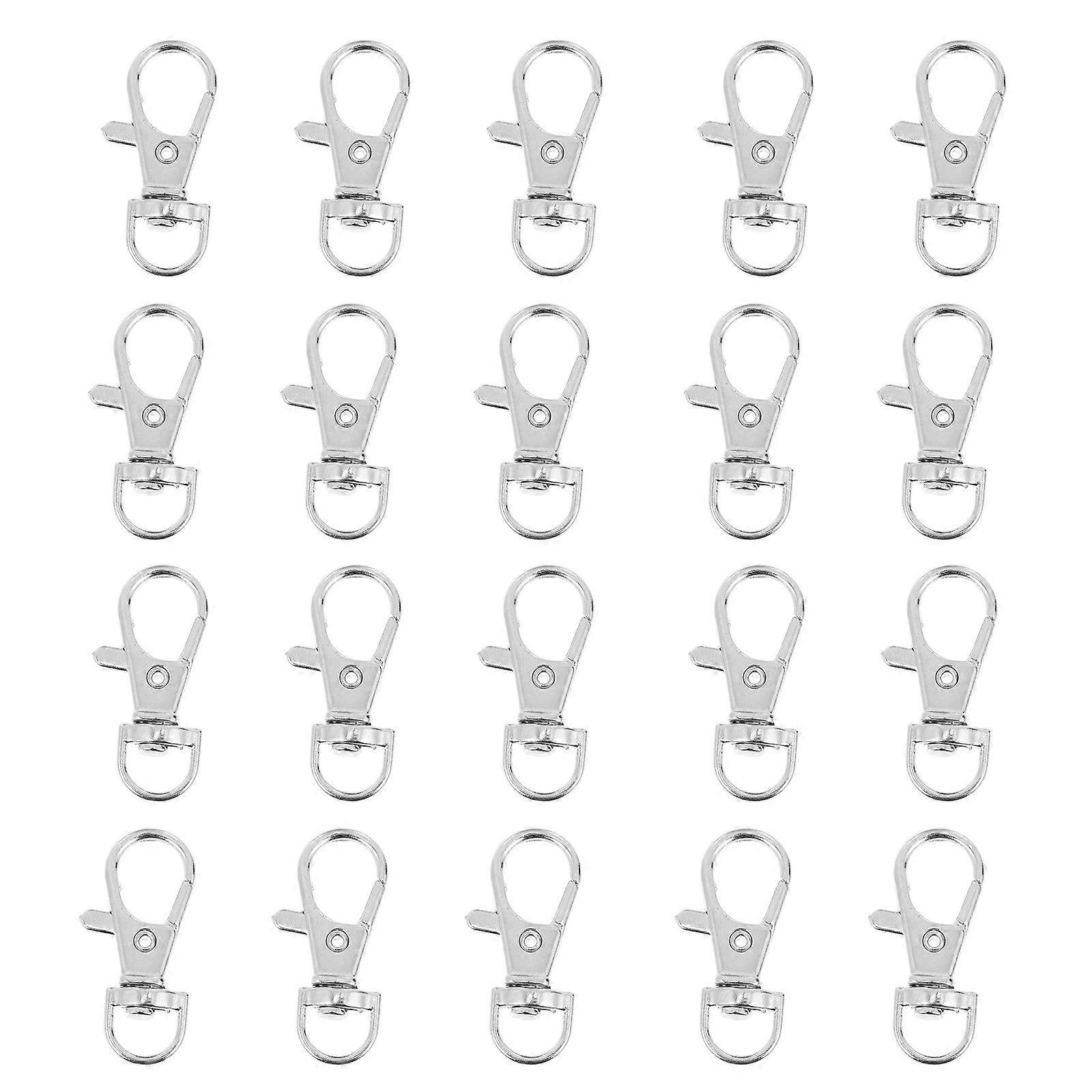 قفص الطيور قفل الباب معدني مضاد للهروب قفل أمان ببغاء قفص كليب 20 قطعة