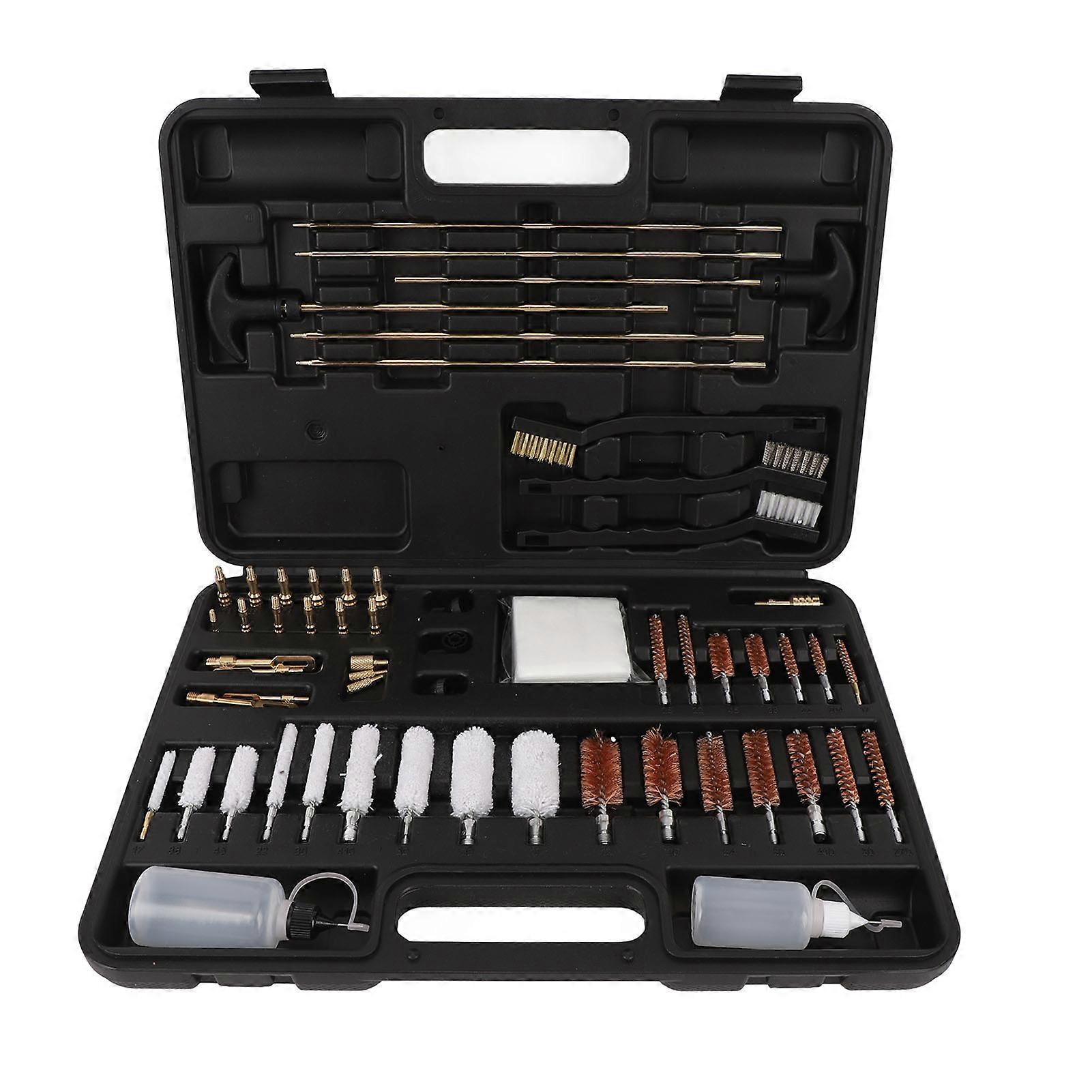 Bore Cleaning Brush Set, Effective Barrel Cleaning Tools, Universal Wire Cleaning Kit with Case