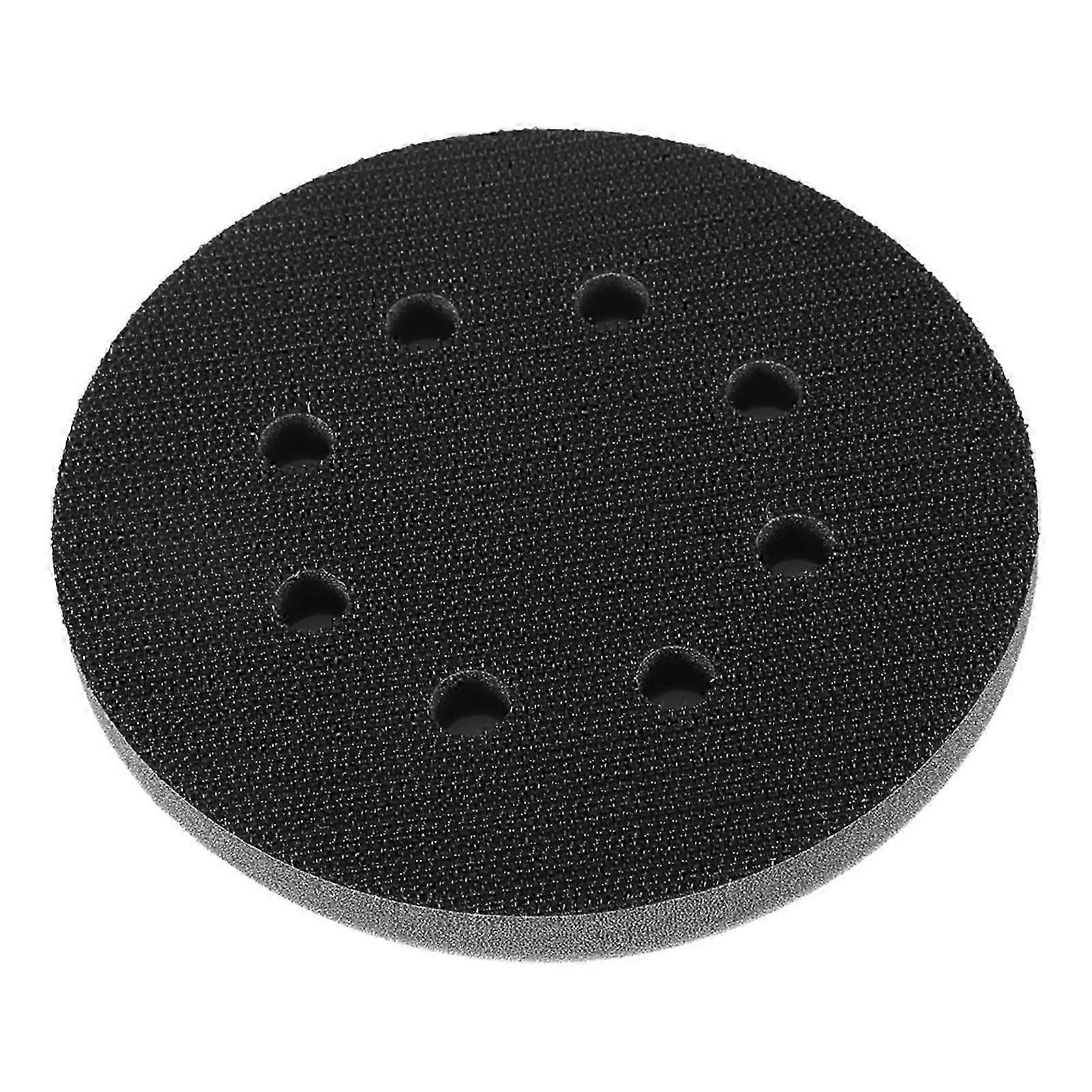 125mm Diameter Soft Buffer Sponge Interface Cushion Pad for Sanding Pads (8 holes)