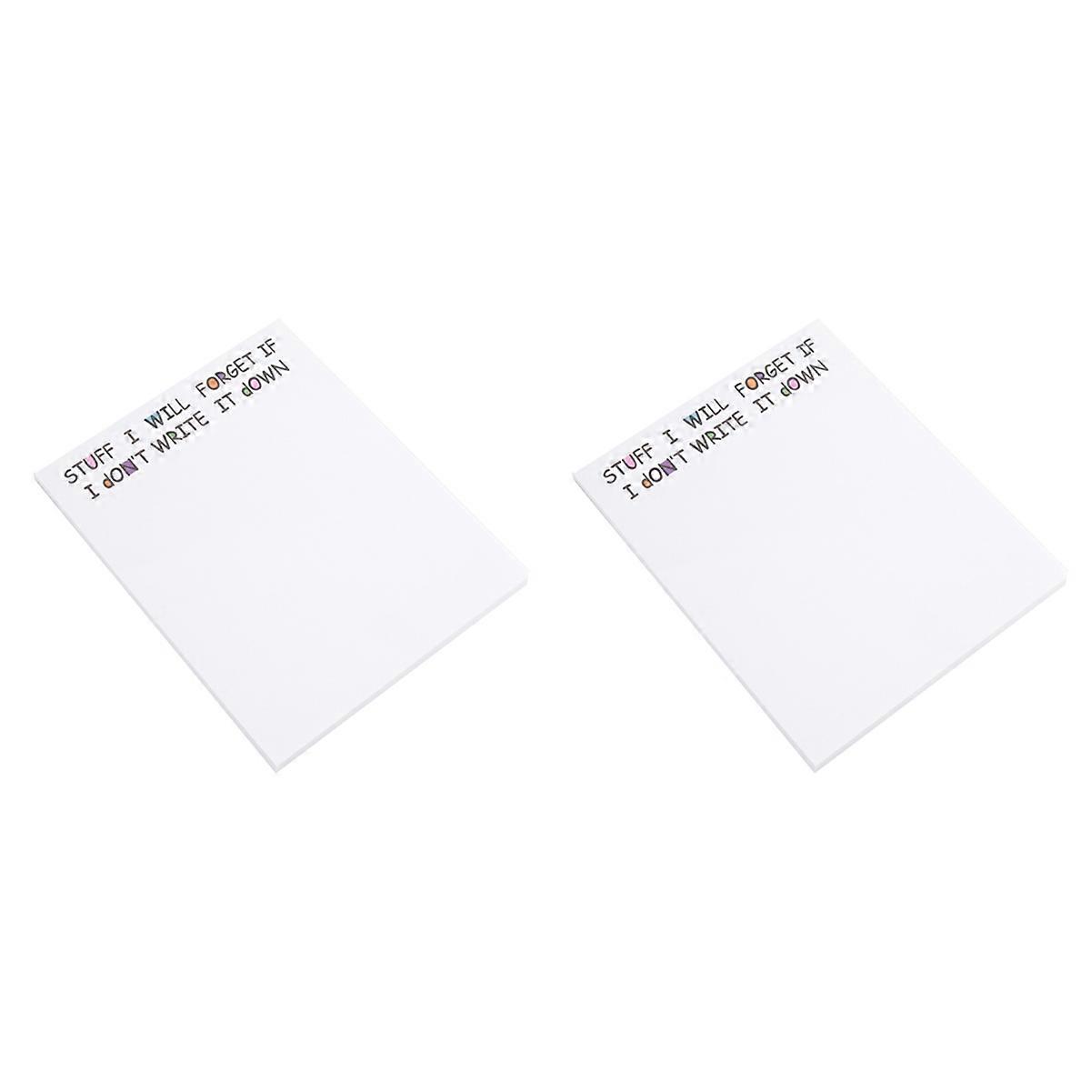 Funny Sticky Note, to Do List Notepad Funny Stationery, A